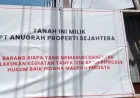 PT Anugrah Properti Sejahtera Segera Lakukan Pemagaran Lahan Eks Kanisatex 20,4 Ha