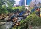 Pemkot Jaksel Targetkan Keruk 6.842 Meter Kubik Lumpur di Kali Krukut Antisipasi Banjir