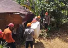 Polda Sumut Evakuasi Korban dan Barang Korban Longsor di Desa Terdampak