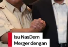 Waketum NasDem Saan Mustopa Klarifikasi Isu Fusi dengan Gerindra