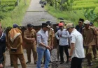 Pemkab Lampung Barat Segera Perbaiki Jalan Putus Akibat Banjir Bandang