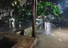 Banjir Melanda Kota Solo Setelah Hujan Deras Lebih dari Satu Jam