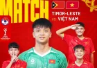 Hasil Timnas Vietnam U-17 vs Timor Leste 10-0 di Piala AFF U-17 2026