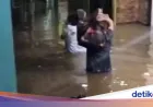 Banjir Kebon Pala Jakarta Timur Terjang, Tinggi Air Capai 1 Meter