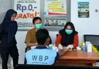 Lapas Luwuk Perkuat Deteksi Dini Penyakit dengan Skrining Kesehatan Warga Binaan