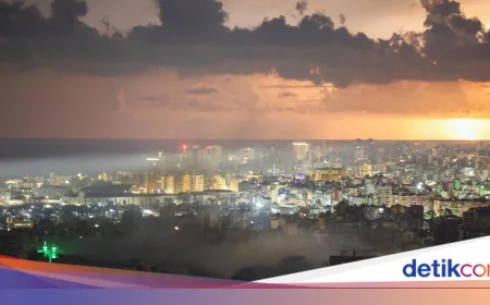 Serangan Israel Bombardir Lebanon: 3 Ledakan Dahsyat Guncang Beirut Selatan