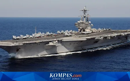 AS Kirim USS George HW Bush, Total 3 Kapal Induk Nuklir Kuasai Timur Tengah
