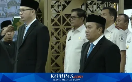 Hendarsam Marantoko Resmi Dilantik Jadi Dirjen Imigrasi, Politisi Gerindra Terpilih