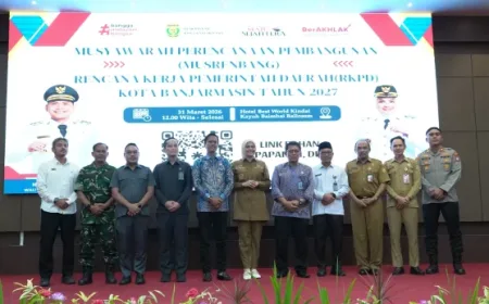 Banjarmasin Tancap Gas 2027: Sampah, Banjir, dan Ekonomi Jadi Fokus Utama