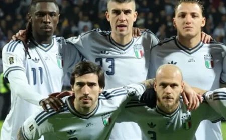 Ranking FIFA Timnas Italia Terjun Usai Gagal Lolos Piala Dunia 2026 Lewat Adu Penalti