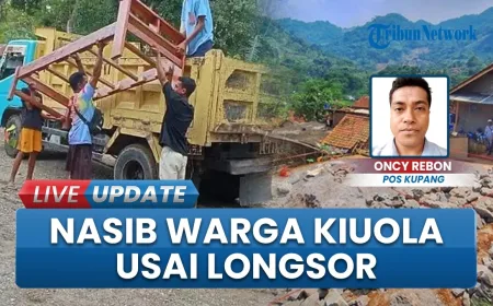Korban Longsor Kiuola Keluhkan Biaya Mandiri Bangun Rumah, Terpaksa Dirikan Pondok Sementara