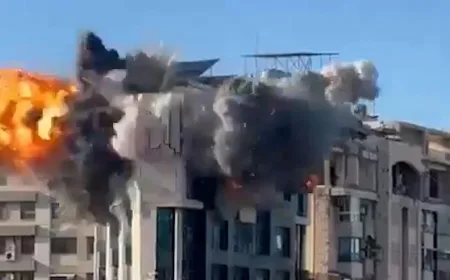 Serangan Udara Israel Hantam Bangunan di Selatan Beirut, 1 Juta Orang Mengungsi