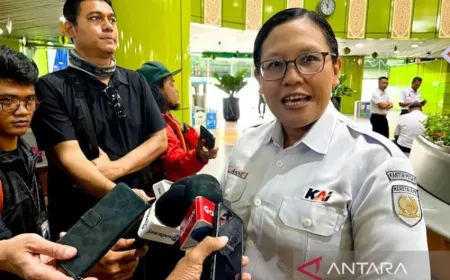 KAI Percepat Penanganan Longsor di Lintas Maswati–Sasaksaat untuk Pulihkan Operasi