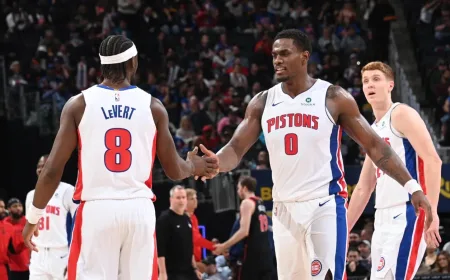 Detroit Pistons Juara Divisi Central Setelah 18 Tahun, Rekor 55-21