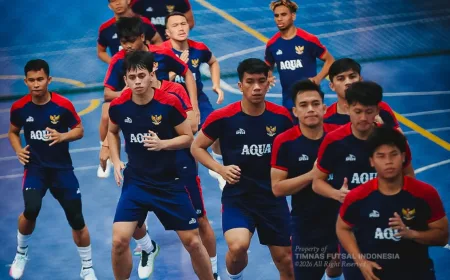 Timnas Futsal Indonesia Gelar TC di Spanyol Sebelum Bertolak ke Brasil