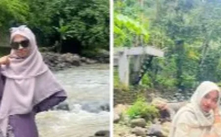 Dua Mahasiswi Unila Hilang Terseret Banjir Bandang di Wira Garden Bandar Lampung