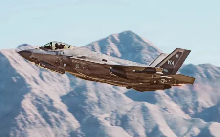 Jet Tempur Siluman F-35 AS Jatuh di Nevada, Dua Pekan Setelah Insiden dengan Iran