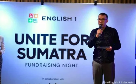English 1 Kumpulkan Rp 100 Juta untuk Pemulihan Anak Korban Banjir Sumatra