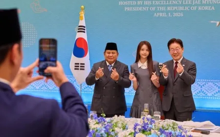 Carmen Heart2Hearts Ikut Jamuan Makan Malam Prabowo dan Presiden Korea, Sorotan Dunia