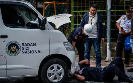 Pelajar Tewas Tabrak Mobil Logistik MBG di Bima, Polisi Imbau Orang Tua Waspada