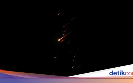 3 Rudal Iran Serang Israel, Beberapa Luka-luka di Tel Aviv