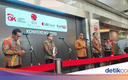 OJK Buka Data Konsentrasi Kepemilikan Saham Jumbo Mulai Sore Ini