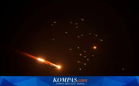 Serangan Rudal Iran Hantam Israel Usai Pidato Presiden Trump