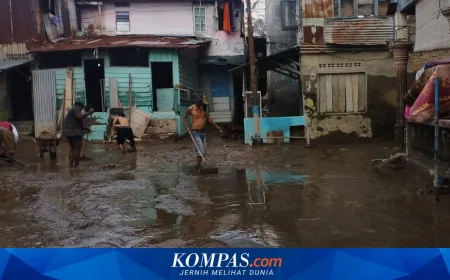 Banjir di Kampung Aur Medan: Puluhan Rumah Terendam hingga 7 Jam Akibat Luapan Sungai Deli