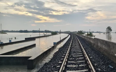 Perjalanan KA Jalur Utara Terganggu Akibat Banjir di Grobogan, Ini Dampaknya