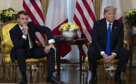 Trump Ejek Macron dan Istri, Warga Prancis Marah Besar Gara-gara NATO