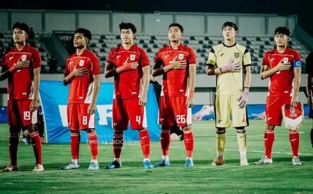 Jadwal Siaran Langsung Timnas Indonesia U-17 di Piala AFF U-17 2026 Lengkap