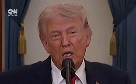 Trump Klaim Amerika Akan Kembalikan Iran ke Zaman Batu di Tengah Konflik