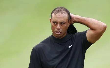 Rekaman Kecelakaan Tiger Woods Dirilis, Momen Terkejut Saat Ditangkap Polisi