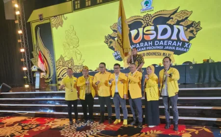 Daniel Muttaqien Terpilih Ketua DPD Golkar Jabar, Ade Jaro Tegaskan Siap Sambut Pemilu 2029