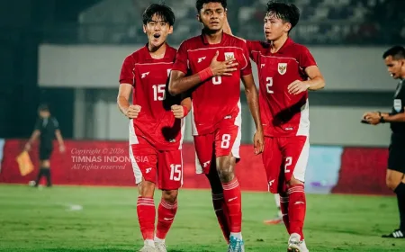 Hasil Timnas Indonesia U-17 vs India U-17 0-3, Garuda Asia Belum Raih Kemenangan di 2026