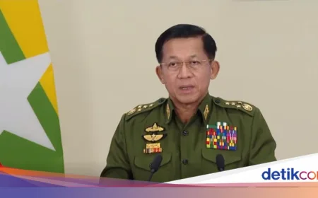 Jenderal Min Aung Hlaing Terpilih Jadi Presiden Myanmar dengan 429 Suara
