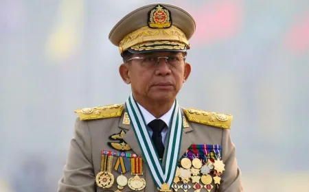 Min Aung Hlaing Terpilih Jadi Presiden Myanmar, Militer Perkuat Cengkeraman Kekuasaan