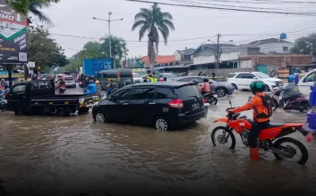 Bencana Tanah Longsor, Banjir, dan Angin Kencang Terjadi di Jawa Barat Minggu Ini