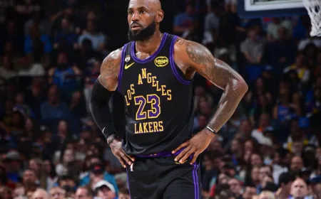 Reaksi LeBron James Usai Lakers Dihancurkan Thunder 139-96
