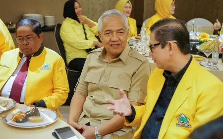 Ketua DPD Gerindra Jabar Amir Mahpud Perkuat Silaturrahmi di Musda Golkar Jawa Barat