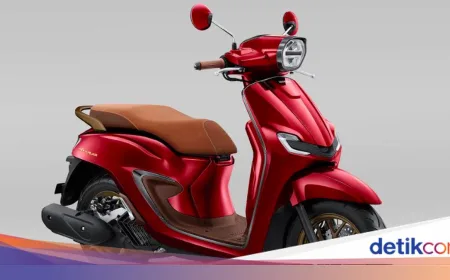 Honda New Stylo 160 Hadir dengan Warna Spesial Burgundy dan Pilihan Baru