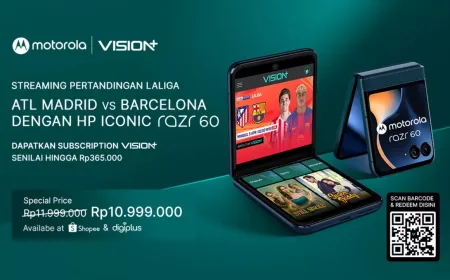Cara Nonton Live Streaming Atletico Madrid vs Barcelona di Vision+ dengan Mudah