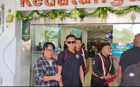 The Jakmania Sambut Hangat Persija Jakarta di Lampung Jelang Hadapi Bhayangkara FC