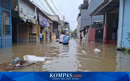Banjir Terparah di Jakarta Barat: 12 RT dan 4 Jalan Tergenang Akibat Hujan Deras