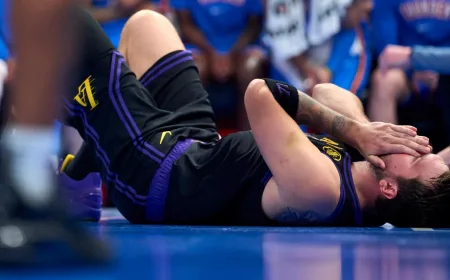 Luka Doncic Absen di Sisa Musim Reguler karena Cedera Hamstring