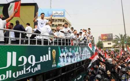 Irak Lolos Piala Dunia 2026 Setelah 40 Tahun Absen, Warga Pesta Meriah