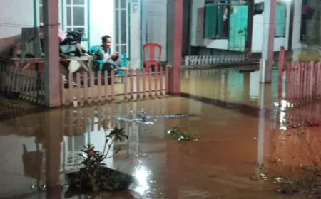 Korban Banjir Parigi Moutong Kembali ke Rumah Setelah Air Surut