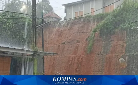 10 Titik Longsor di Tangsel: Rumah Rusak dan Akses Jalan Terputus