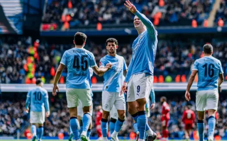 Hasil Manchester City vs Liverpool: Haaland Cetak Hattrick, City Menang 4-0 di Piala FA