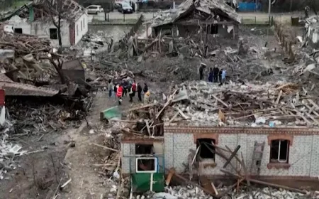 Drone Rusia Hantam Permukiman Ukraina: 200 Rumah Rusak Parah